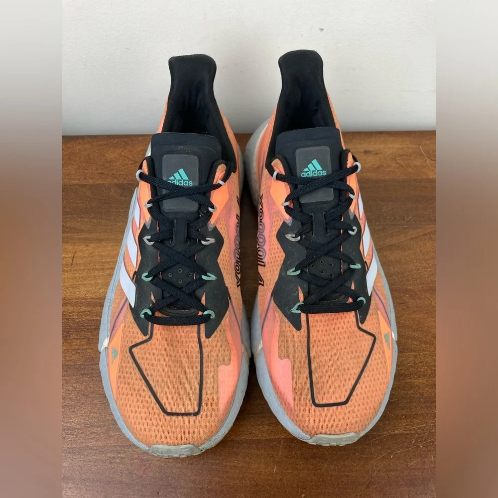 Adidas X9000L4 #FY1209 Orange Black Grey Color Size 8.5 Men’s Sneakers - Picture 10 of 13